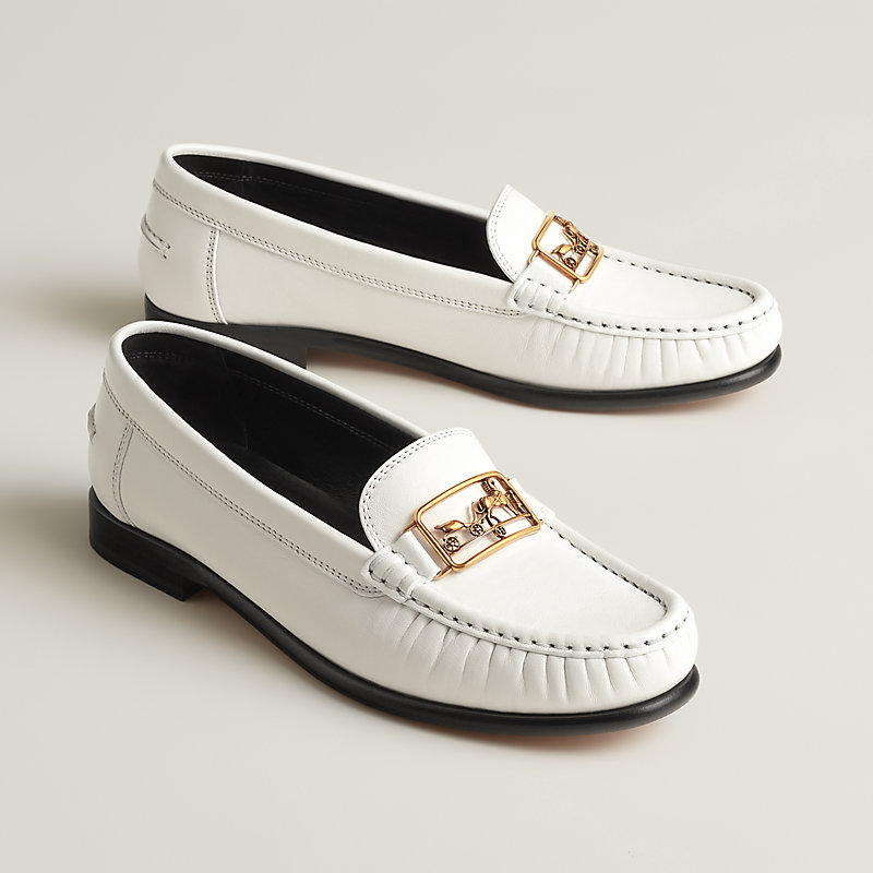 【若々し】HERMES Kessy ローファー 若々し】HERMES Kessy ローファー 靴・シューズ